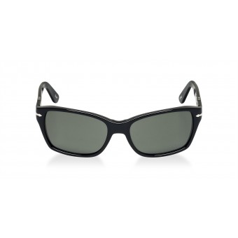 PERSOL 3040 BLACK/GREY GREEN POLARIZED