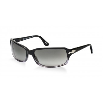 PERSOL 3041 BLACK SHADED TRANSPARENT GREY BLACK/GREY SHADED