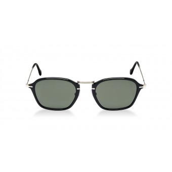 PERSOL 3047 BLACK RUTHENIUM/GREY GREEN POLARIZED