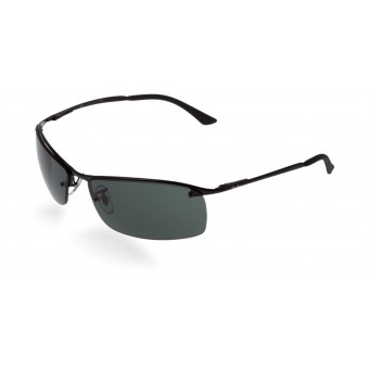 Ray Ban 3183 Sidestreet MATTE BLACK/GREY GREEN