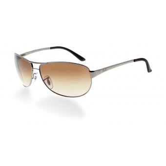 Ray Ban 3342 RUTHENIUM/BROWN SHADED