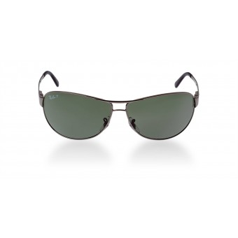 Ray Ban 3342 RUTHENIUM/GREY GREEN POLARIZED