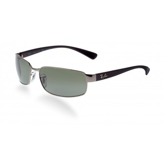 Ray Ban 3364 RUTHENIUM BLACK/GREY GREEN POLARIZED