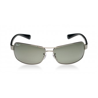 Ray Ban 3379 RUTHENIUM BLACK/GREY GREEN POLARIZED