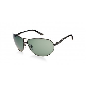 Ray Ban 3393 MATTE BLACK/GREY GREEN
