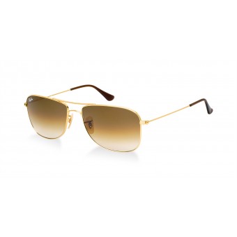 Ray Ban 3477 GOLD/BROWN SHADED 