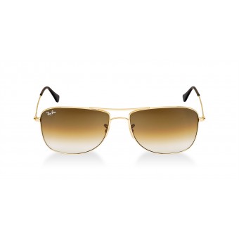 Ray Ban 3477 GOLD/BROWN SHADED 