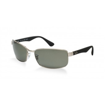 Ray Ban 3478 RUTHENIUM BLACK/GREY SHADED POLARIZED