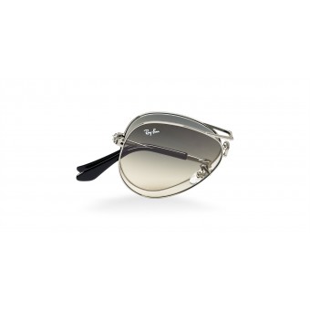 Ray Ban 3479 Folding RUTHENIUM/GREY SHADED