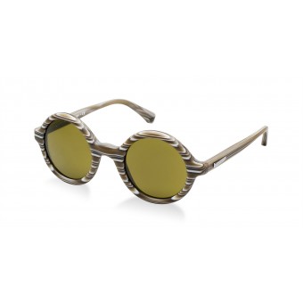 Emporio Armani 4011 MATTE GREY WOOD/BROWN GREEN