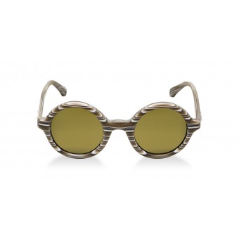 Emporio Armani 4011 MATTE GREY WOOD/BROWN GREEN