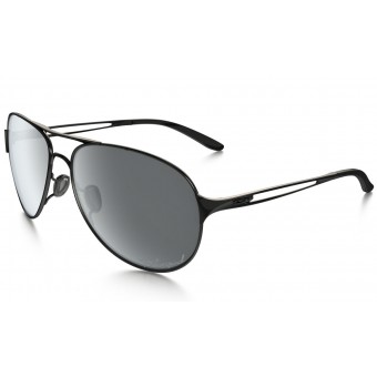 OAKLEY 4054 CAVEAT POLISHED BLACK/BLACK IRIDIUM POLARIZED