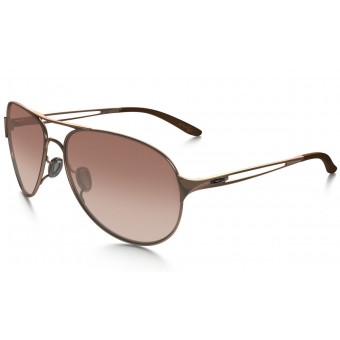 OAKLEY 4054 CAVEAT ROSE GOLD/VR50 BROWN GRADIENT