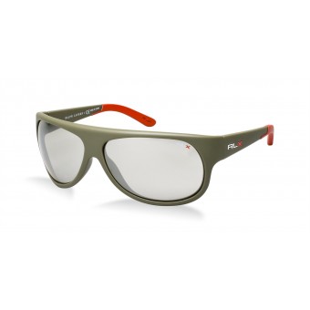 Polo Ralph Lauren 4069 matte olive/silver mirror