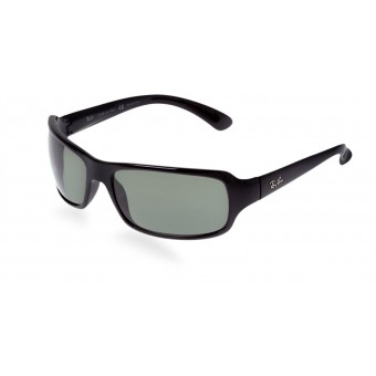 Ray Ban 4075 BLACK/POLARIZED GREY GREEN