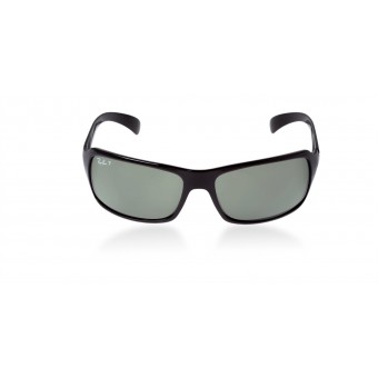 Ray Ban 4075 BLACK/POLARIZED GREY GREEN