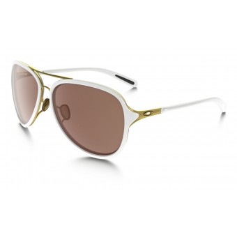 4102 Oakley KICK BACK GOLD SATIN/VR28 BLACK IRIDIUM