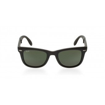 Ray Ban 4105 Folding MATTE BLACK/GREY GREEN