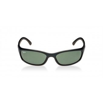 Ray Ban 4115 MATTE BLACK/GREY GREEN
