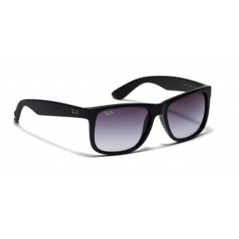 Ray Ban 4165 BLACK RUBBER/GREY BROWN SHADED