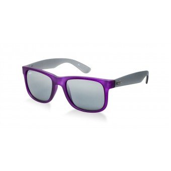 Ray Ban 4165 SEMI TRANSPARENT VIOLET RUBBER GREY