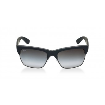 Ray Ban 4186 MATTE BLACK RUBBER RUTHENIUM/GREY SHADED