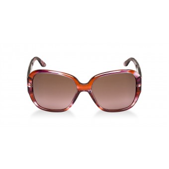 VE 4238 STRIPED CORAL BURGUNDY/BROWN PINK SHADED