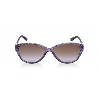 VE 4245 TRANSPARENT LILIAC SPOTTED BLACK/BROWN SHADED