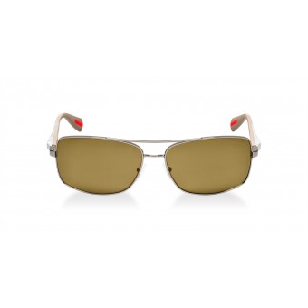 Prada Linea Rossa 50OS ruthenium/brown polarized