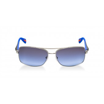 Prada Linea Rossa 50OS ruthenium blue/smoke blue shaded