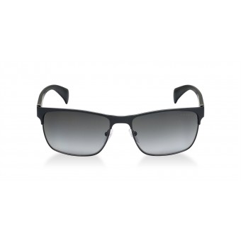 Prada 51OS MATTE BLACK/GREY SHADED