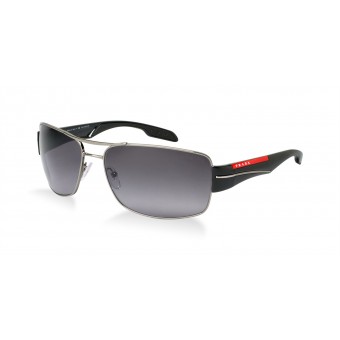 Prada Linea Rossa 53NS ruthenium black/grey shaded