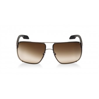 Prada Linea Rossa 53OS ruthenium brown/brown shaded
