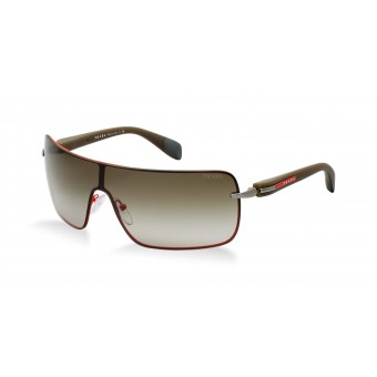 Prada Linea Rossa 55OS orange/ brown shaded