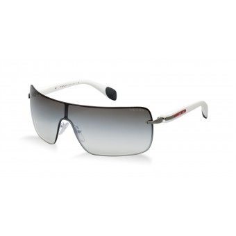 Prada Linea Rossa 55OS white green/ grey shaded