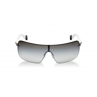 Prada Linea Rossa 55OS white green/ grey shaded