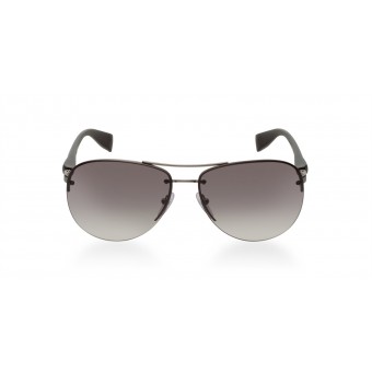 Prada Linea Rossa 56MS ruthenium black/grey shaded