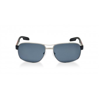 Prada Linea Rossa 58NS gunmetal/blue shaded