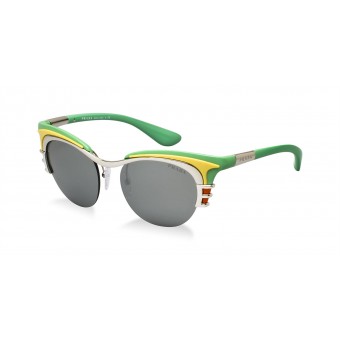 Prada 60OS YELLOW LIGHT GREEN/GREY GREEN
