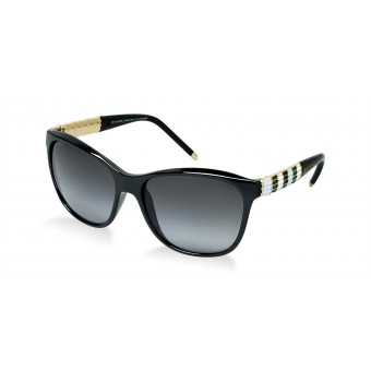 Bulgari 8104 BLACK/GREY SHADED POLARIZED
