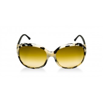 Bulgari 8107 BEIGE SPOTTED DARK BROWN/BROWN SHADED