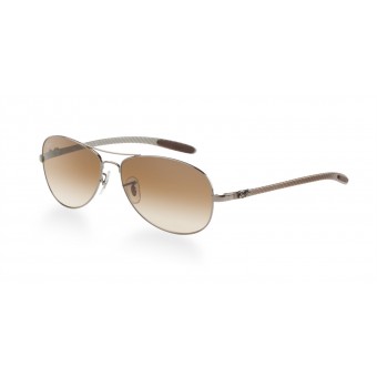 Ray Ban 8301 RUTHENIUM BROWN/BROWN SHADED