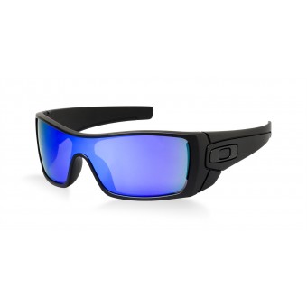 OAKLEY 9101 BATWOLF MATTE BLACK/VIOLET IRIDIUM