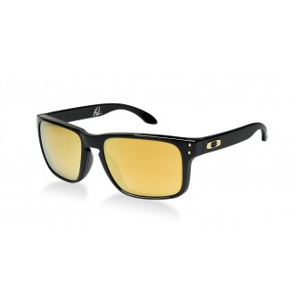 OAKLEY 9102 HOLBROOK POLISHED BLACK/24K IRIDIUM