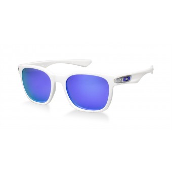 OAKLEY 9175 GARAGE ROCK POLISHED WHITE/VIOLET IRIDIUM