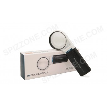 Lente di ingrandimento illuminata Eschenbach 15116, ingrandimento 6x