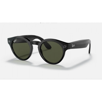 Ray-ban Stories Round Black 